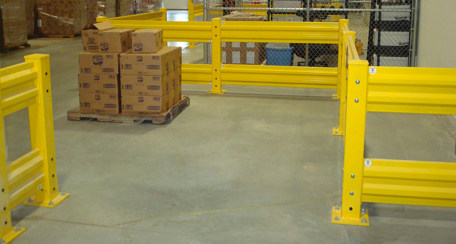 Guardrails for Racking Systems Equipement Industriel RC